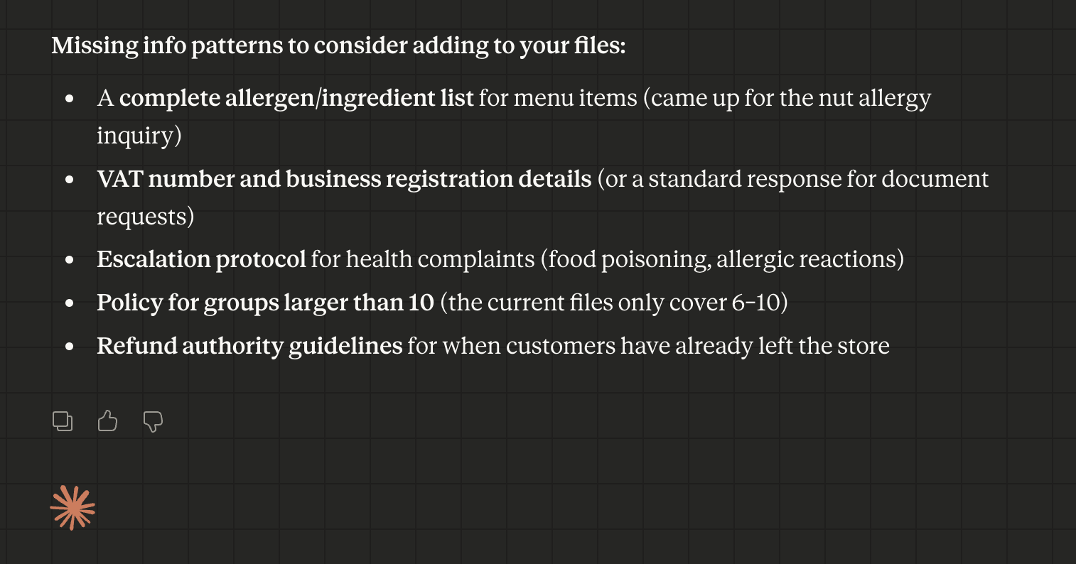 Summary report part 2